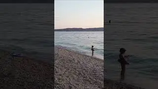 ❤️🔥 Punta Rata beach Brela- Croatia #travel #travelvlog #croatia