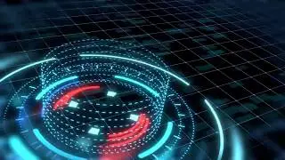 Tech animated background