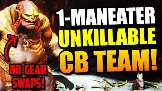 1-MANEATER UNKILLABLE CLAN BOSS TEAM, NO GEAR SWAPS, ALL AFFINITY WITH 1 TEAM | RAID SHADOW LEGENDS