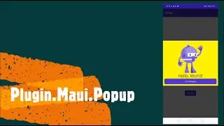 Display Popup Using Plugin.Maui.Popup In .NET MAUI