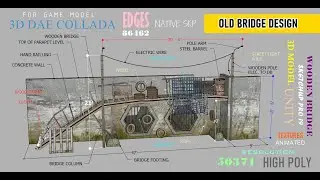 3D River Old Bridge /// Animation // Lumion 11