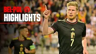 Belgium 6-1 Poland | KDB & Trossard show the way |