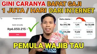 Cara Mendapatkan Penghasilan 1 juta per hari dari hasil ngonten