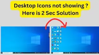How to Fix Desktop Icons Not Showing on Windows 10, 8, and 7