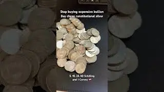 STOP buying expensive bullion - STACK constitutional silver 