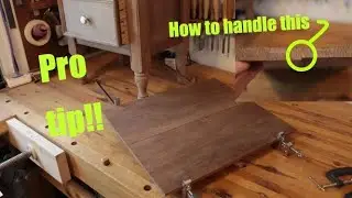 PRO TIP!! How to glue-up (butt joint) boards of different thicknesses!