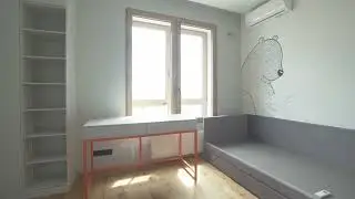 Обзор детской комнаты и ванной.
