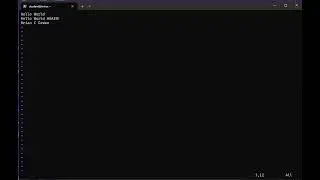 Linux Basics - 05 - Editing Text Files with VI / VIM