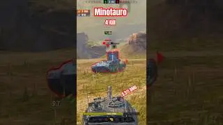 [4 Kill] Minotauro WoT Blitz [The_AftGuy] #worloftanksblitz #wotbliz #вотблиц #blitz #games #shots