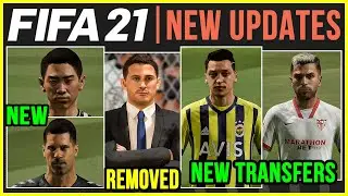 FIFA 21 NEWS | SQUAD UPDATE -  NEW FACES, TRANSFERS, CAREER MODE WONDERKIDS, ETC