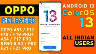 ColorOS 13 Update | Android 13 Update | Color OS 13 Top Features