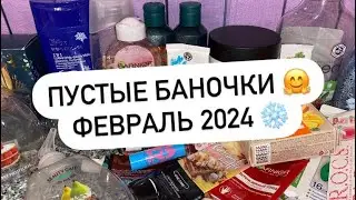 ПУСТЫЕ БАНОЧКИ | ФЕВРАЛЬ 2024 ❄️