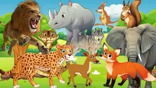 أصوات الحيوانات باللغة الإنجليزية للأطفال #shorts