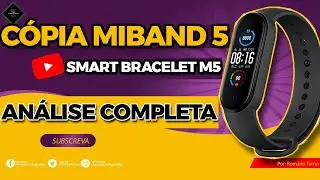 Smart Bracelet M5, copia da Xiaomi miband 5 - vale a pena? análise completa da pulseira inteligente