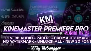🔥Kinemaster Premiere Rush V5 Latest 4.14.3 Apk 2020