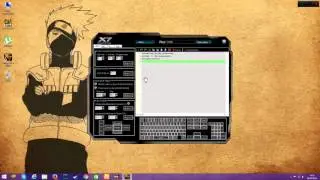 Configuração macro x7