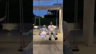 Сидим на качельке качаемся 😃 А как проходит ваш вечер?)))