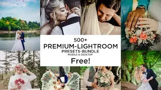 500+  Premium Lightroom Presets Bundle// Free!