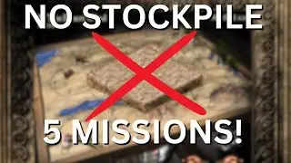 Can you beat 5 MISSIONS without a STOCKPILE? - Stronghold Crusader