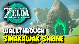 Zelda Tears of the Kingdom SINAKAWAK SHRINE Walkthrough (An uplifting device)