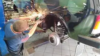Резка арок на Ниве.