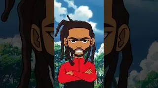 Akademiks clowns J.Cole #jcole #akademiks #animation