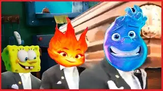 Elemental VS Spongebob SquarePants - Coffin Dance Song COVER