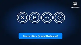 Как конвертировать криптовалютную пыль в CRO | Crypto.com App