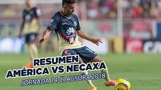 RESUMEN: Todos los goles Necaxa 1-1 América | J14 CL18 | Liga MX