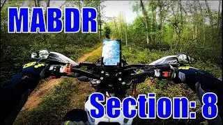 MABDR section 8: Expert route (red tongue trail)