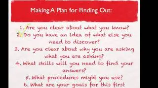 Moving from Tuning In to Finding Out
