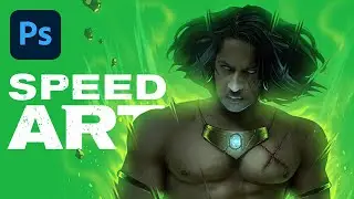 Broly (Dragon Ball) – Photoshop Speed Art