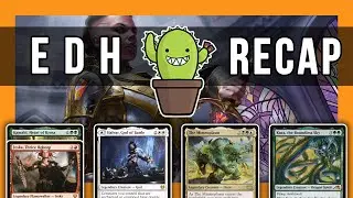 Commander Game Recap | Mimeoplasm VS Halvar VS Kura VS Kamahl/Jeska
