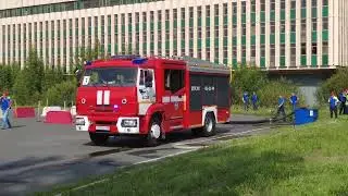 Соревнования по скоростному маневрированию на пожарных автомобилях Трасса-01 / Отборочный этап