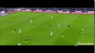 Bonucci dribbla  Icardi Juve vs Inter 5/2/2017