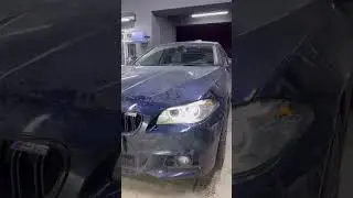 BMW 5 F10 Headlight Defogging and Lens Replacement