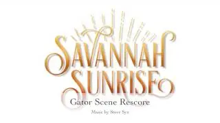 Savannah Sunrise Gator Scene Rescore