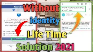 Confirm Your identity Facebook Account Open 2021 || Please Confirm Your identity Problem Solved