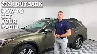 Setting the radio on a 2020 Subaru Outback - Isaac