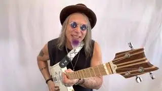 Lay Down Sally Eric Clapton Easy Beginner Lesson 3 String Cigar Box Guitar 3 Barre Chords Only