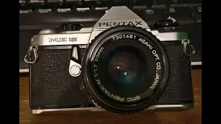 I love my Pentax ME Super - 40 year old camera