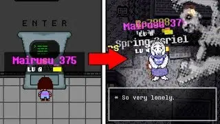UNDERTALE'S SECRET PORTAL TO LAVENDER TOWN | UNDERTALE Online Multiplayer Sequel 