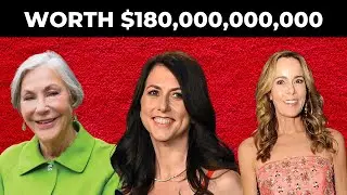 You WON’T believe how RICH these WOMEN are: Richest Women USA 2022