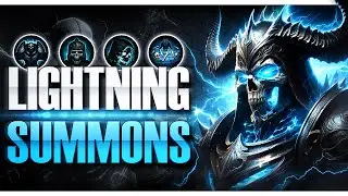 BEST LIGHTNING SUMMONS GUIDE Summoner Based Build Necromancer | Diablo Immortal