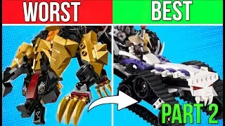 LEGO Ninjago: Ranking Villain Sets | (Worst to Best!) Part 2