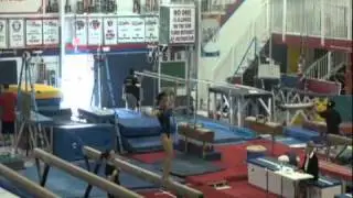 Erica Mann Level 9 Intrasquad Beam Routine