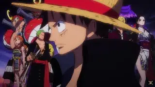 One Piece opening 24 but with the Demon Slayer Gurenge opening 1 bgm