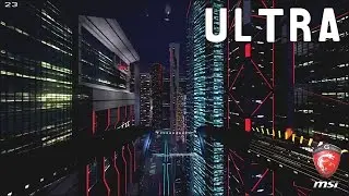 Unreal Engine 4 - MSI Electric City Ultra R9 280