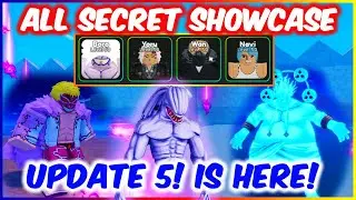 Got All *SECRETS* in Anime Fighting Simulator X | Update 5! Confirmed [AFSX] | Roblox