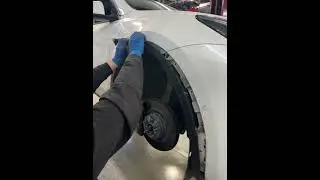 Tesla Model Y Fender Liner Removal